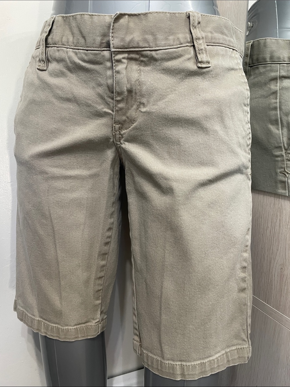 Juniors Hurley Classic Khaki Cotton Shorts